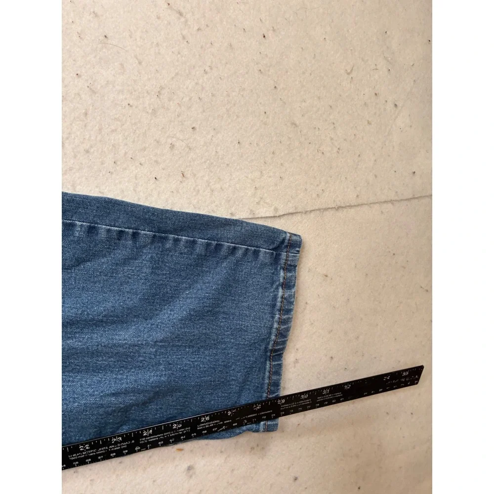 Wrangler Premium Quality Mens Straight Leg Jeans Blue 42x30 1097FXWXD